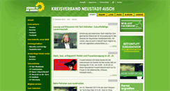 Desktop Screenshot of gruene-neustadt-aisch.de